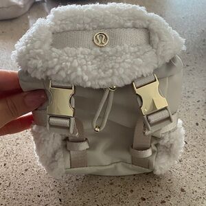 lululemon athletica Cream Mini Backpack